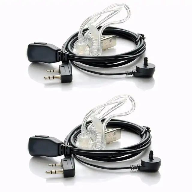 Гарнитура Air Tube для раций Kenwood и Baofeng