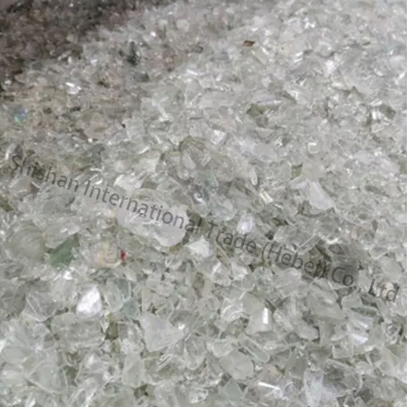 Factory Direct Sale, Cleaned White Flint, Transparent Broken Bottle Glass Cullet