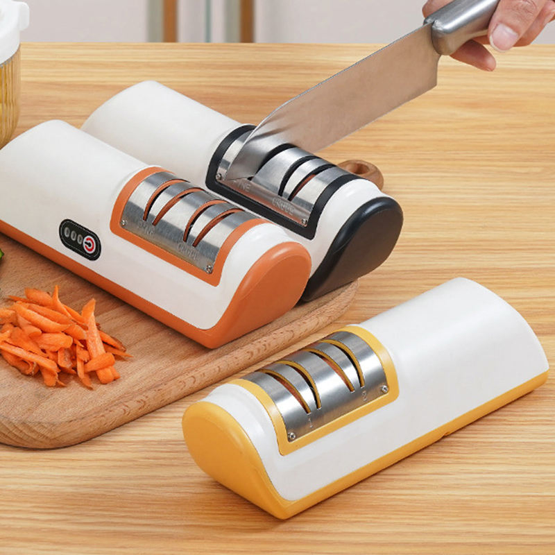 USB Rechargeable Professional Electric Knife Sharpener Sharpening Machine