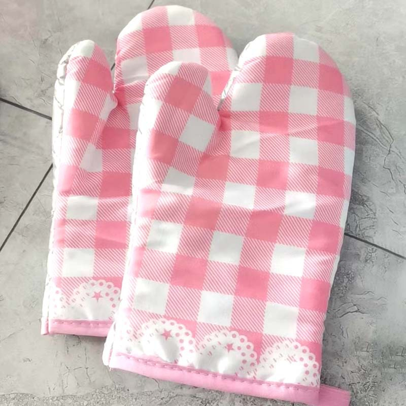 Heat-Insulating Gloves, High-Temperature Resistant and Anti-Scalding Gloves, Anti-Slip Oven and Microwave Oven Gloves