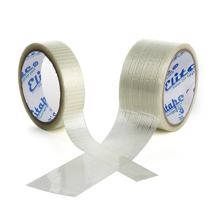 Swar® Gz Heavy Duty Transparent Fiberglass Reinforced Filament Tape for Construction Refrigerator