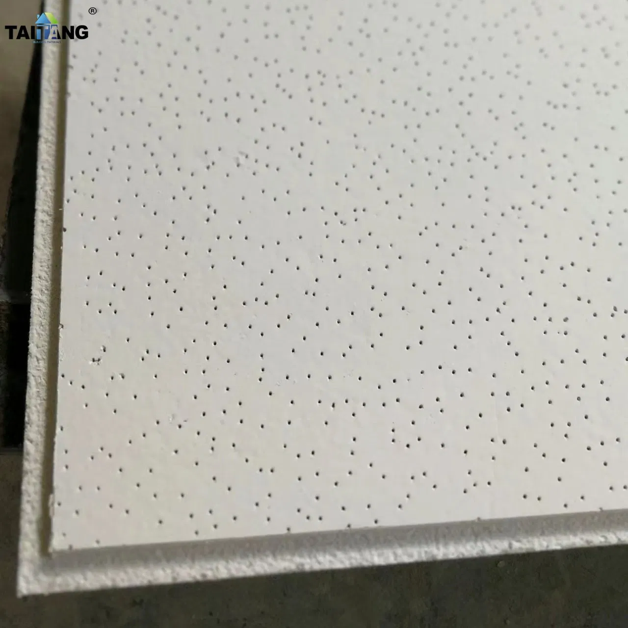 Mineral Fiber Ceiling Tiles Accoustic Ceiling Panel Plaque De Faux Plafond Suspendu