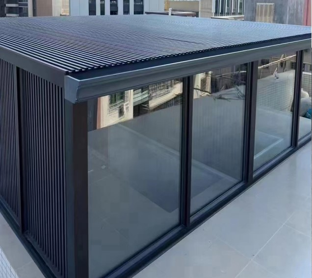 Modern Insulated Aluminum Roof Panel with Custom Length Options