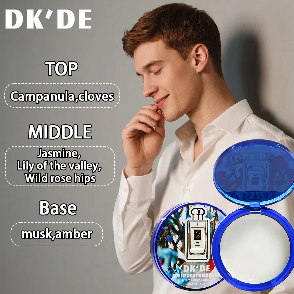 6 Styles Refresh Rose Fragrance Gel Solid Perfume Balm