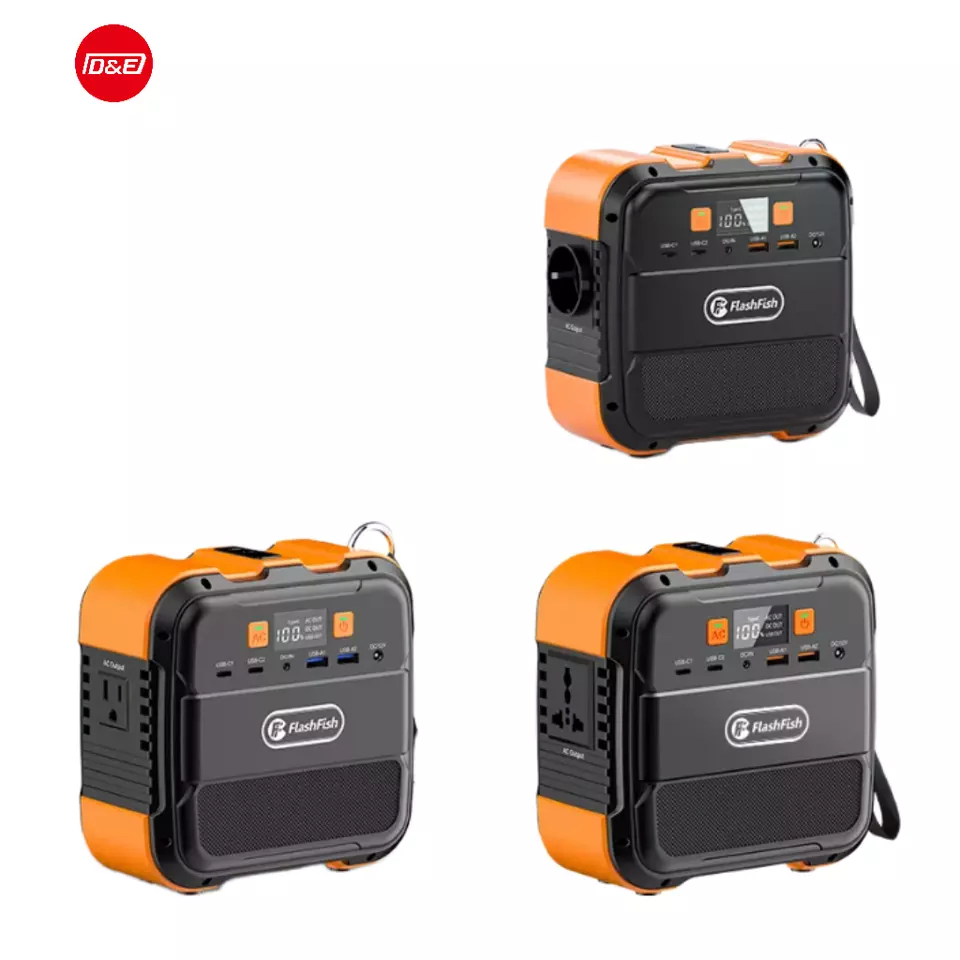 Портативный солнечный генератор CNDE с быстрой зарядкой