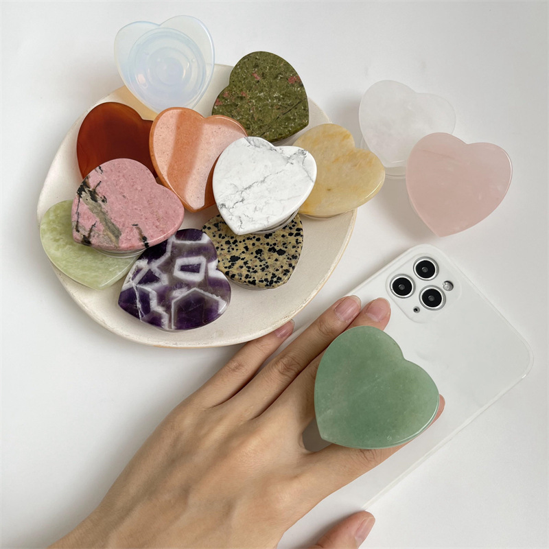 Держатель для телефона с кристаллами Druzy