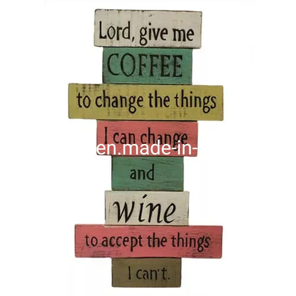 Custom Wall Vintage Decorative Wooden Signs for Home Decor