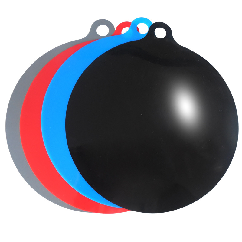 Multifunctional Round Heat Resistant Silicone Place Mat Kitchen Non-Slip Pot Holder Dining Table Placemat Silicone Pot Mat