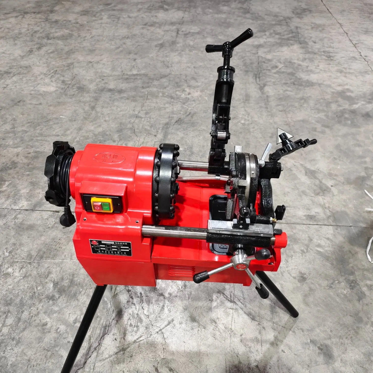 Tiger Head® High-Performance Bearing-Type 2" Pipe Threading Machine