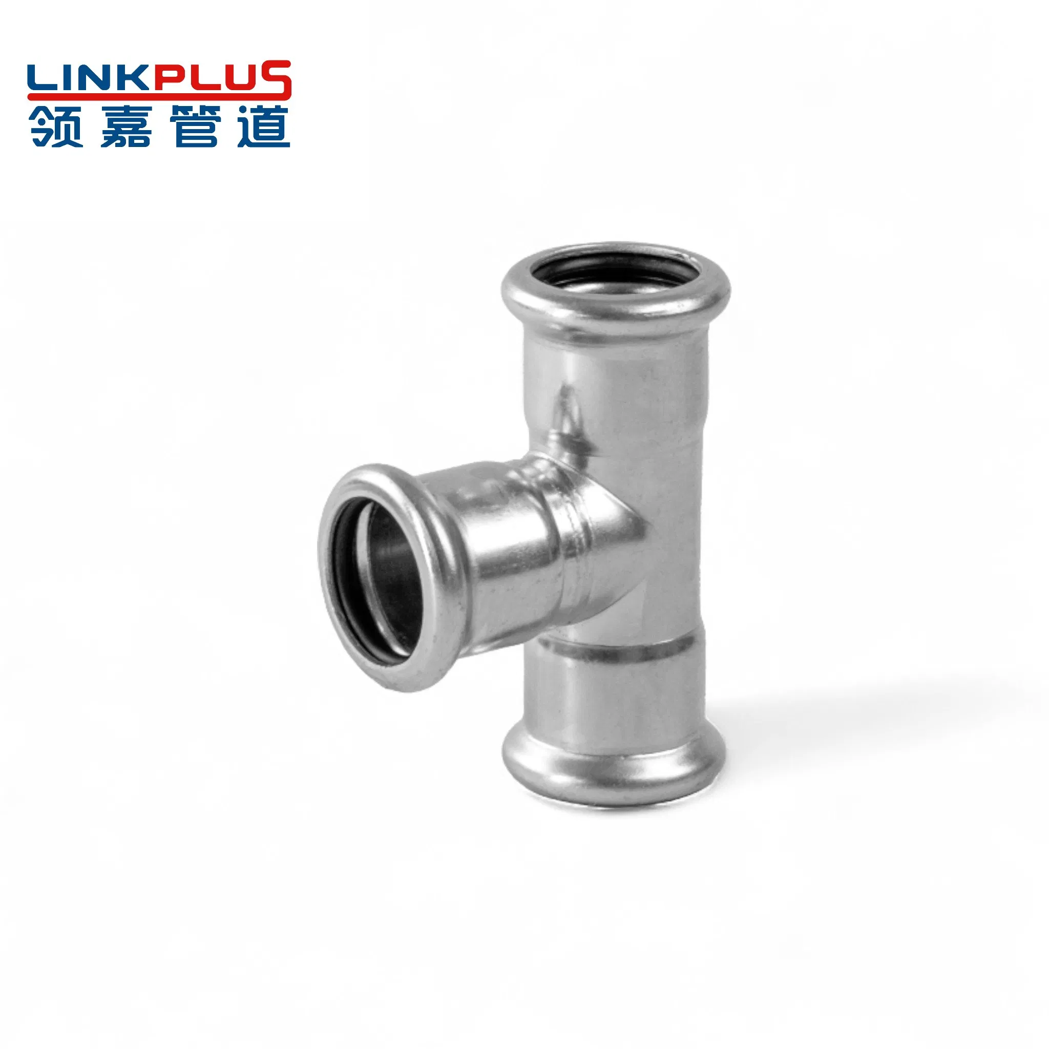Premium Quality 304 316L Stainless Steel M Profile Tee Fitting
