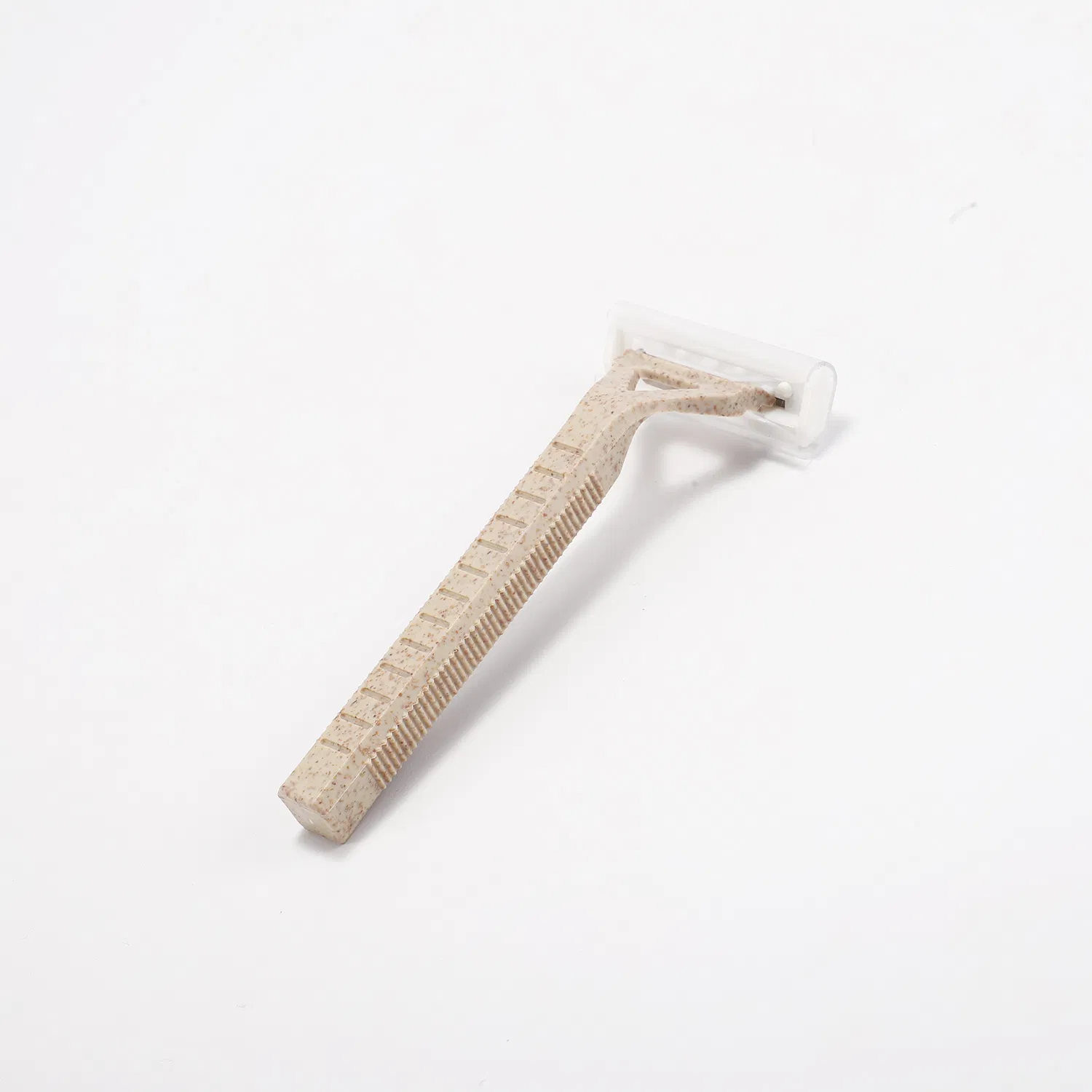 Compostable Biodegrable Travel Hotel Natural Bamboo Razor Wooden Razor Shaving Kit 06