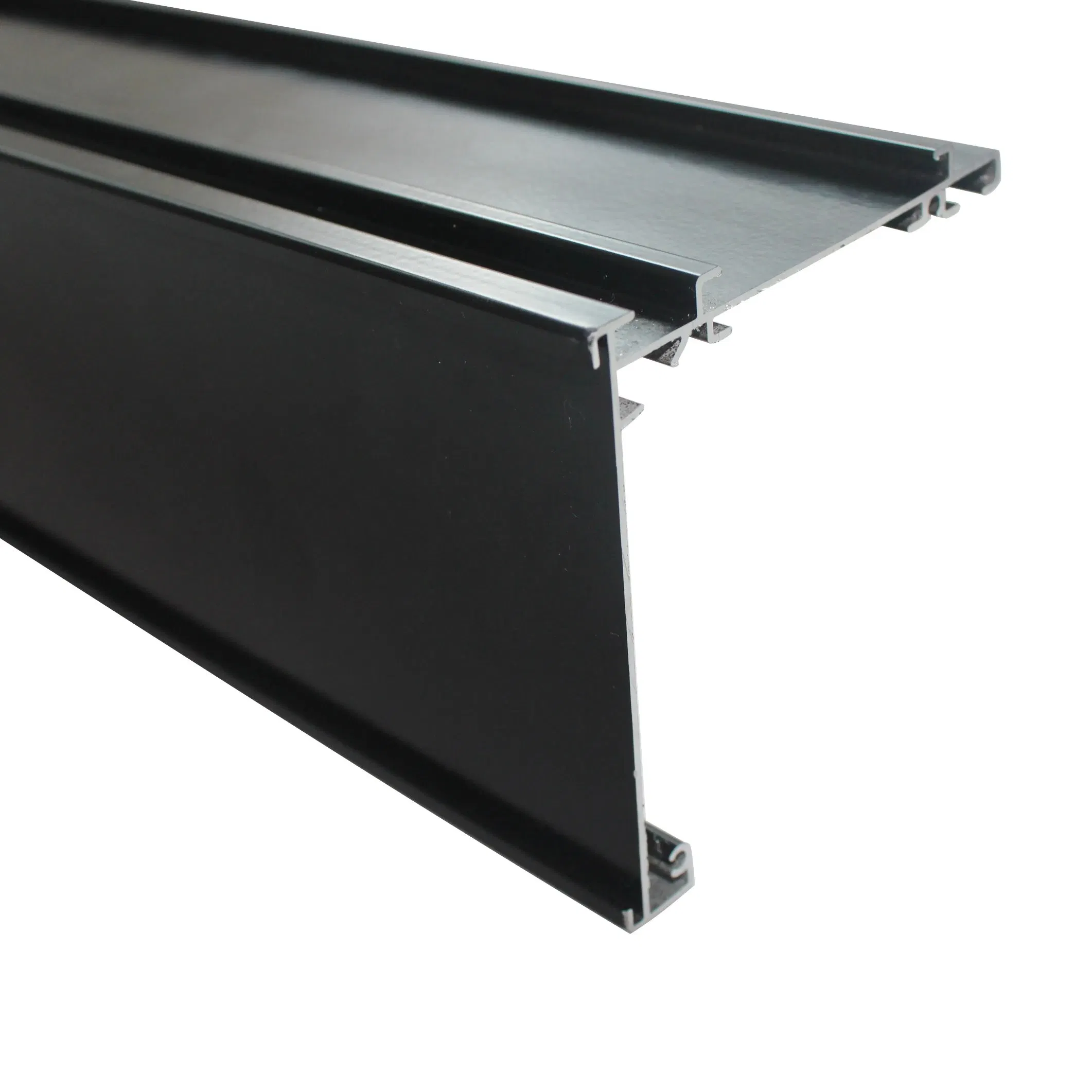 Aluminum Profile Powder Coated Curtain Track Hotel Zebra Blinds