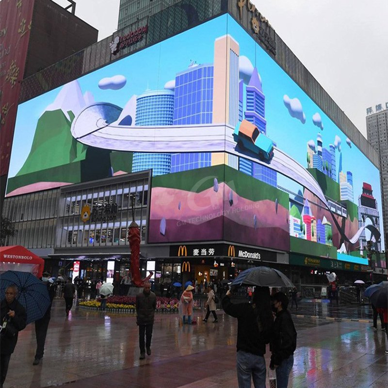 China 3D Giant Pantalla Exterior Waterproof P10 LED Screen Display for Outdoor Advertising