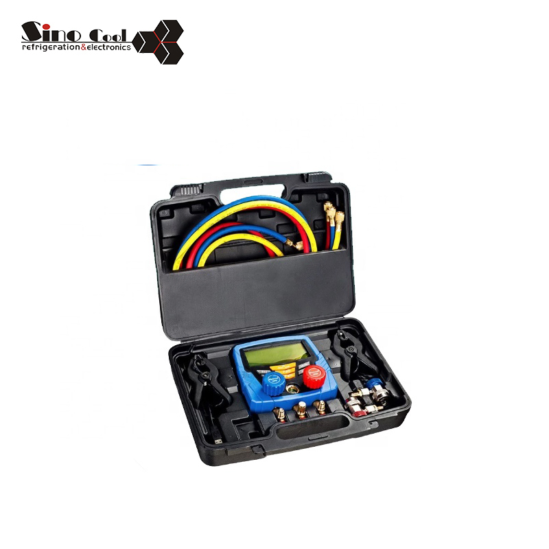Accurate Manifold Gauge R410A R22 R134A R407c R404A for Air Conditioner