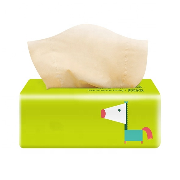 OEM Travel Box Bamboo Facial Tissue