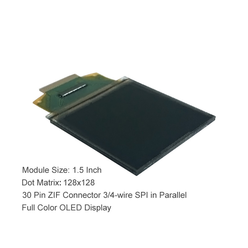 OLED-дисплей Micro Square 1.5 дюйма, 128x128