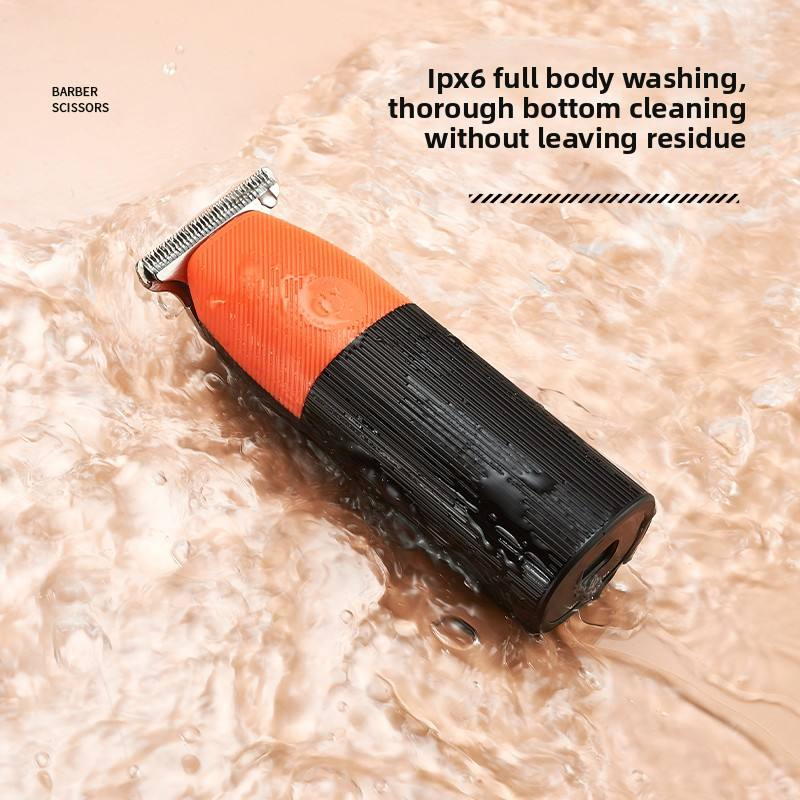 Hair Salon Professional Men's Sculpting Oil Hair Clipper Low Noise Mini Portable Rechargeable Cordless Hair Trimmer