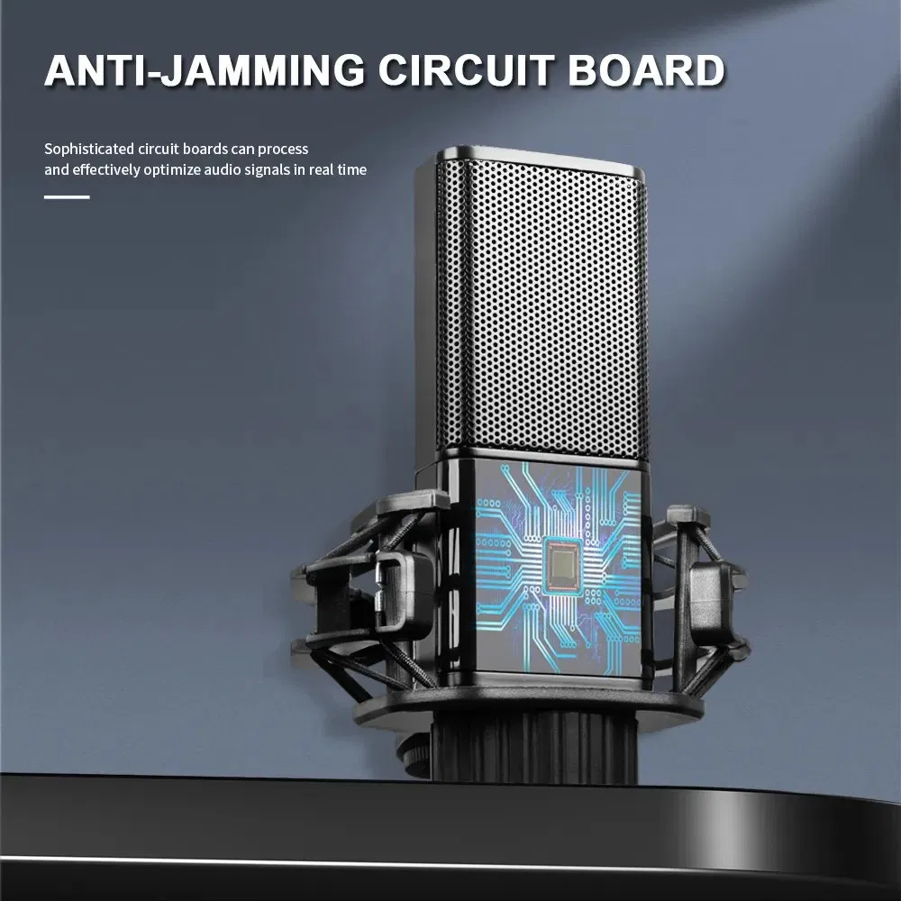 Professional Studio Recording Condenser Microphone, Wired Cardioid Vocal Mic for Audio Interface and Mixer, High-Fidelity Sound Mic (Sdondz MV-12)