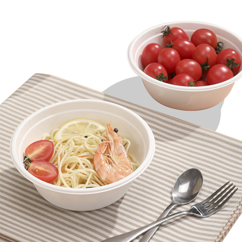 16oz Sugarcane Bagasse Bowl Biodegradable Food Container Soup Bowl