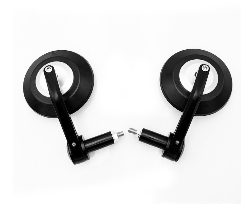 Зеркало мотоциклетное на руль, круглое, ECE, 13/18 мм