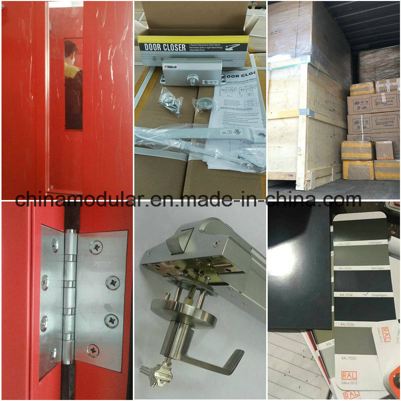 Стальная противопожарная дверь с сертификатом UL