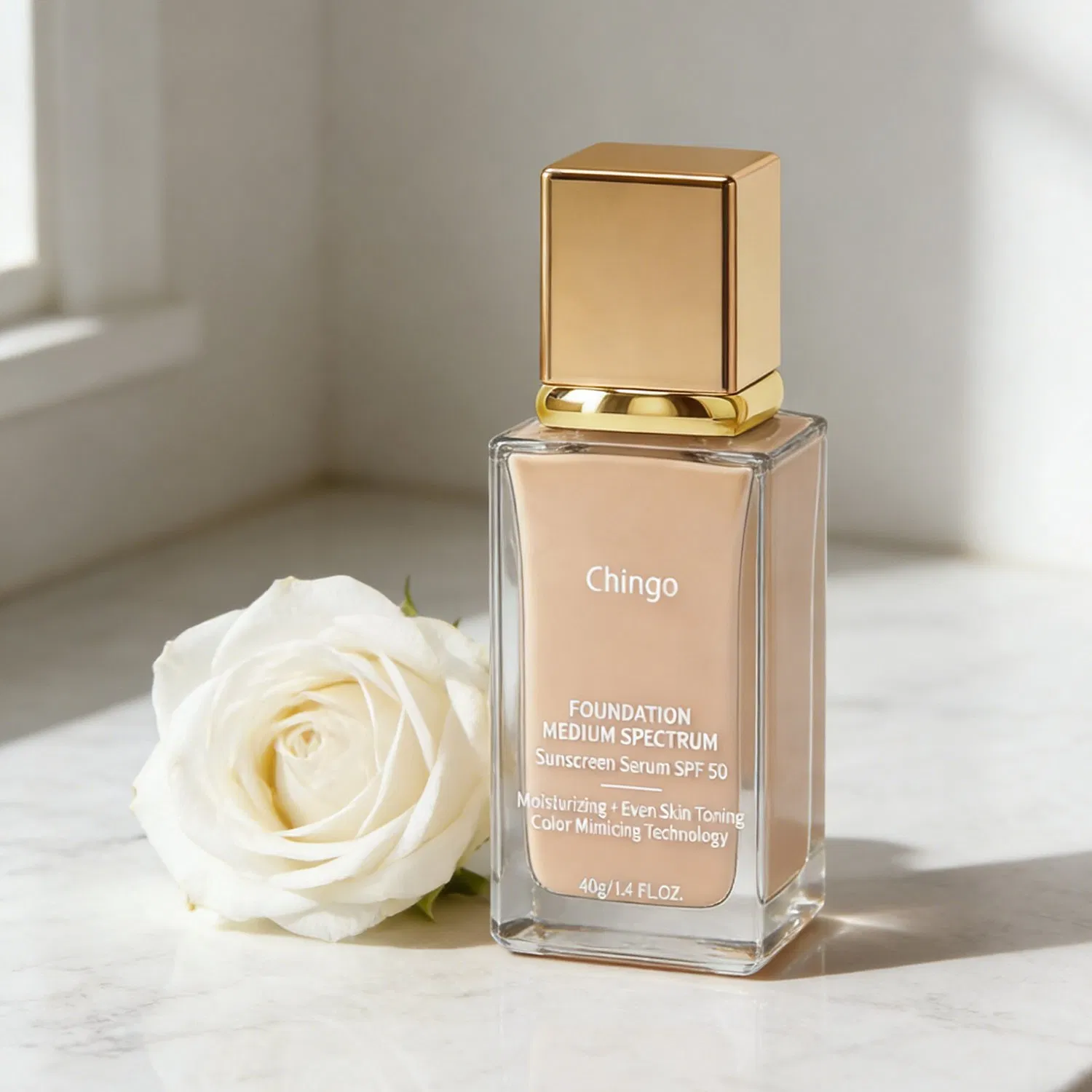 Oil Free Lightweight Foundation for Clear Smooth Skin and Flawless Coverage