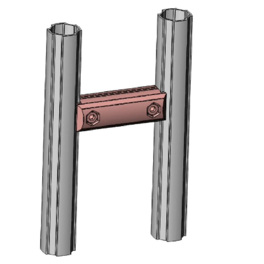 Aluminum Extrusion Joint Pipe Fitting Joint for Pipe System