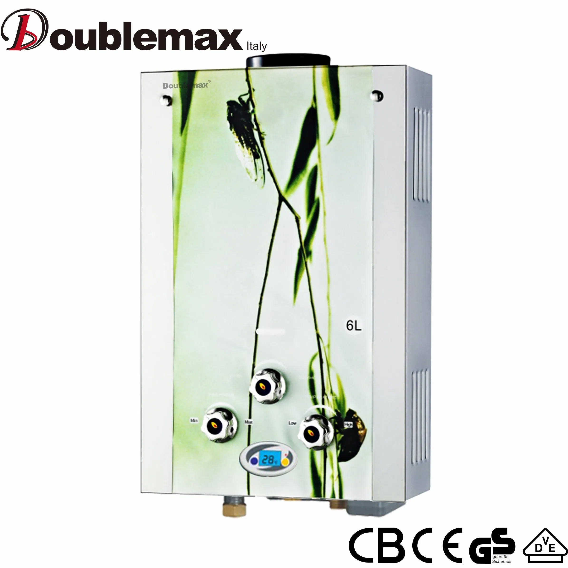 Low Water Pressure Forced Exhaust Gas Water Heater