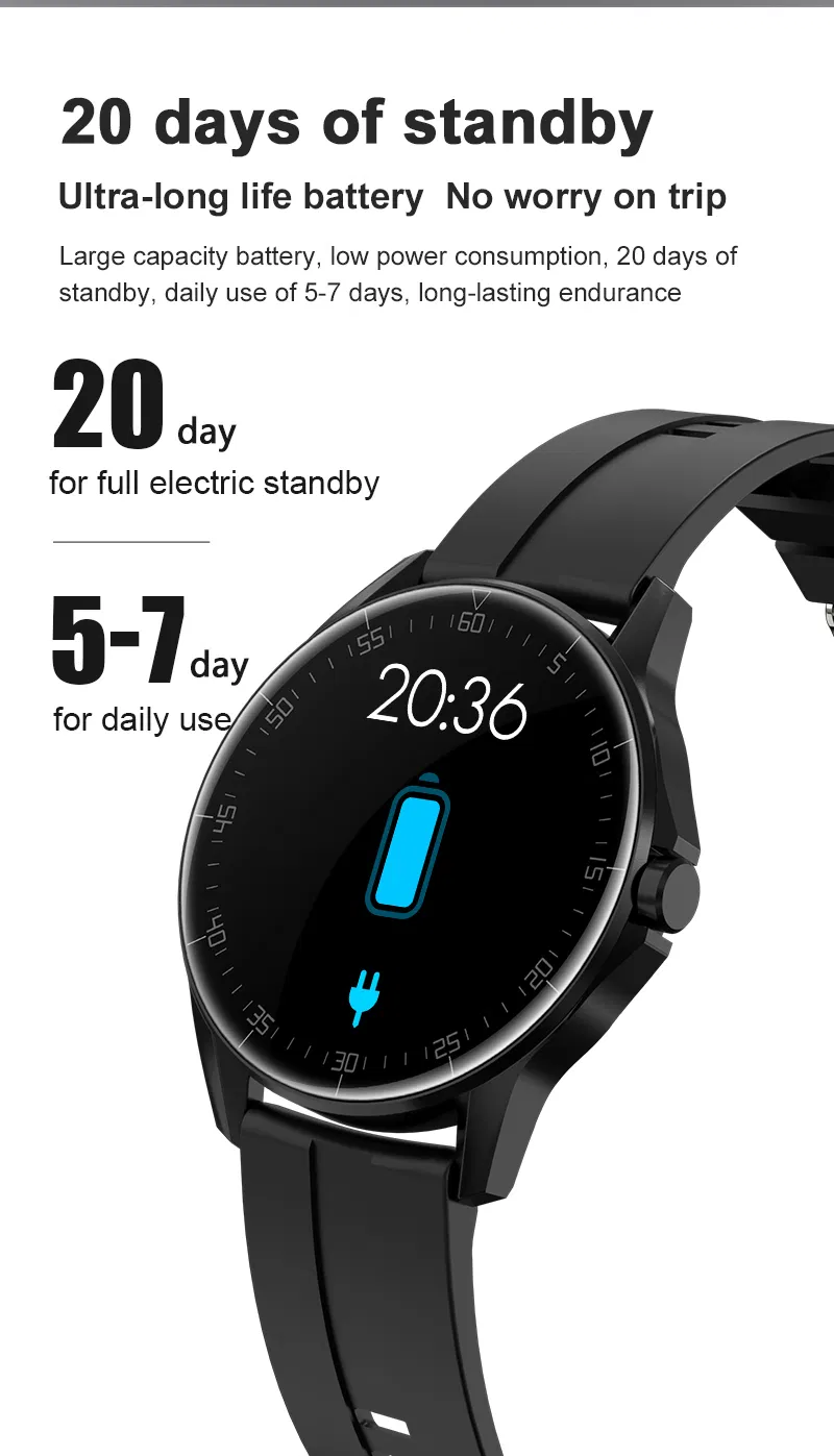Умные часы Android Y-h60 для мужчин и женщин