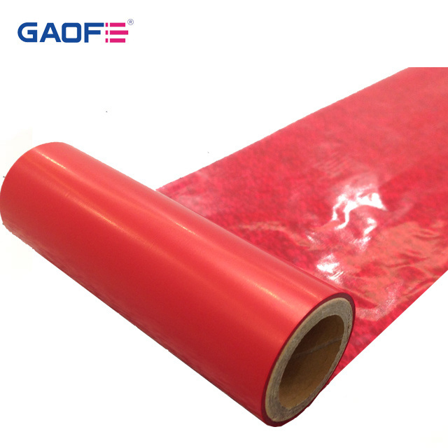 Red Printing Barcode Thermal Transfer out Ribbon Waterproof Wax-Resin Ribbon for Zebra