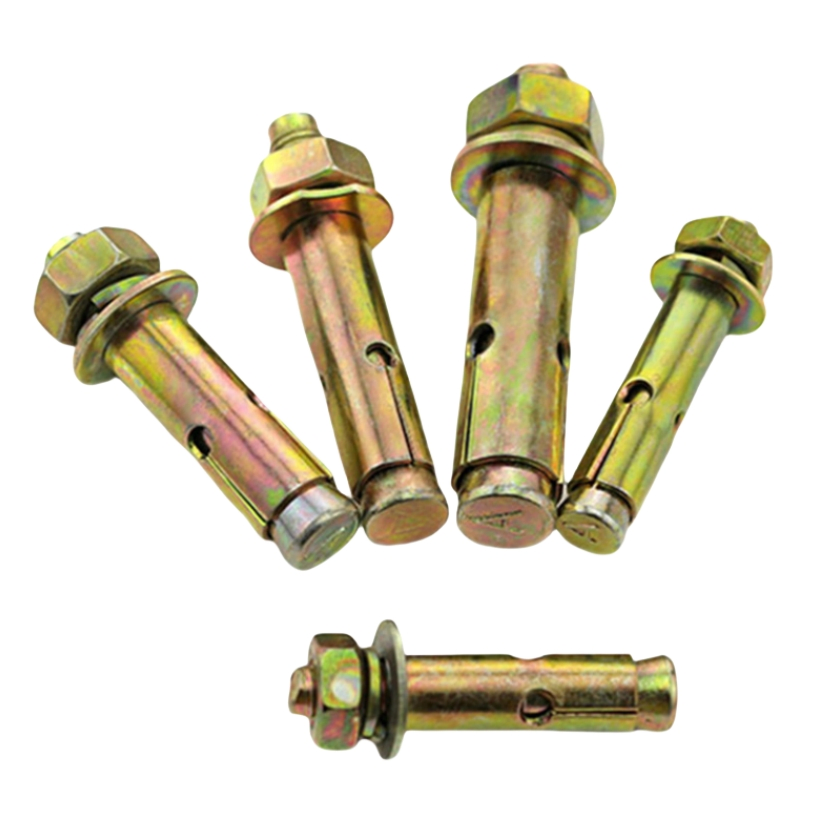 Color Zinc Plated Carbon Steel Expansion Sleeve Anchor Fixing Bolt