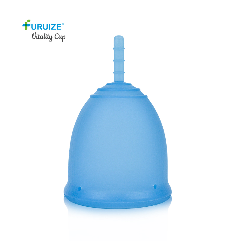 Menstrual Cup - 12 Hour Reusable Protection for Periods - Natural Feminine Hygiene Products - Hypoallergenic & Flexible Medical-Grade Silicone - Feminine Care