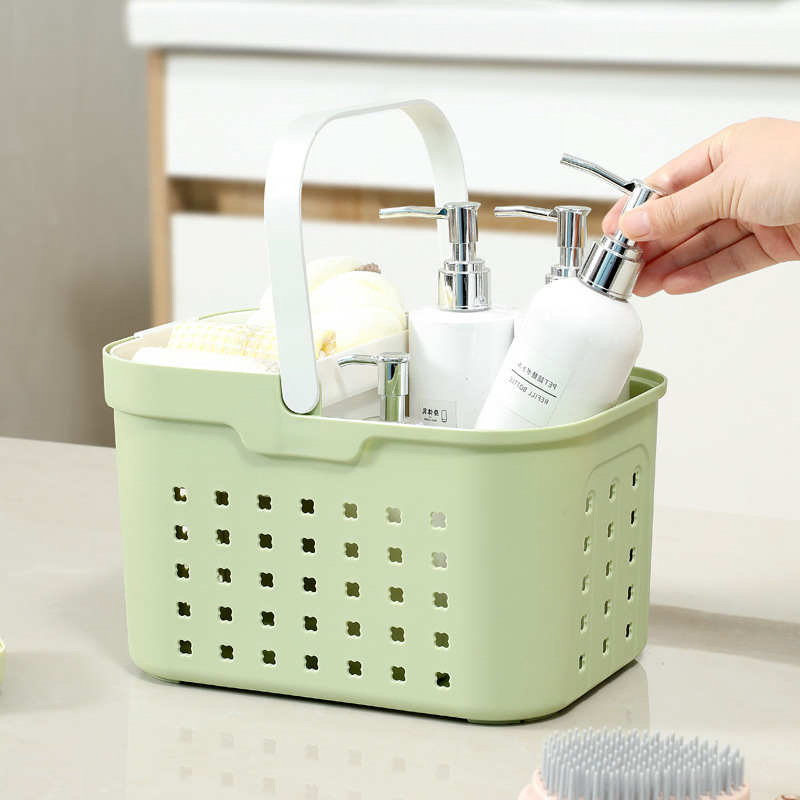 Living Room, Hand-Held Storage Draining Kitchen Fruit Laundry Basket