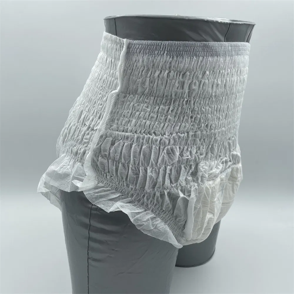 Unisex OEM Disposable Adult Pull UPS Diaper Pants for Light Moderate Ultimate Incontinence