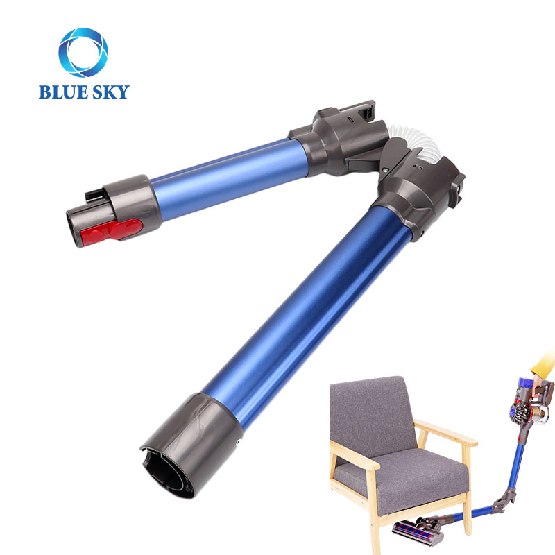 Flexible Folding Bendable Aluminum Tube Extension Tube for Dysons V7 V8 V10 V11 V12 V15 Vacuum Cleaner Parts
