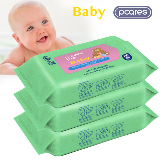 Eco-Friendly Flushable Paper Towels and Flushable Baby Wet Wipes Biodegradable Safe Hands Clean for Toilet Biological
