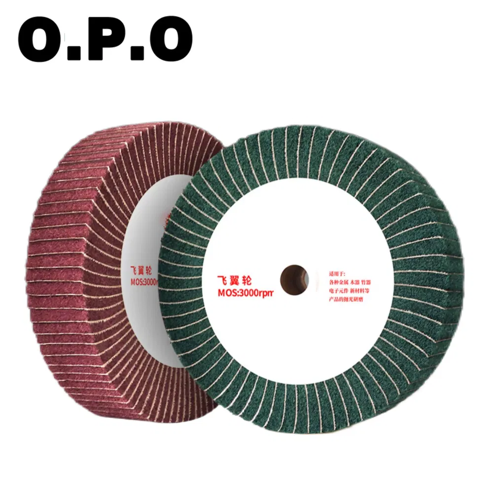 Нетканый полировальный круг с абразивной тканью