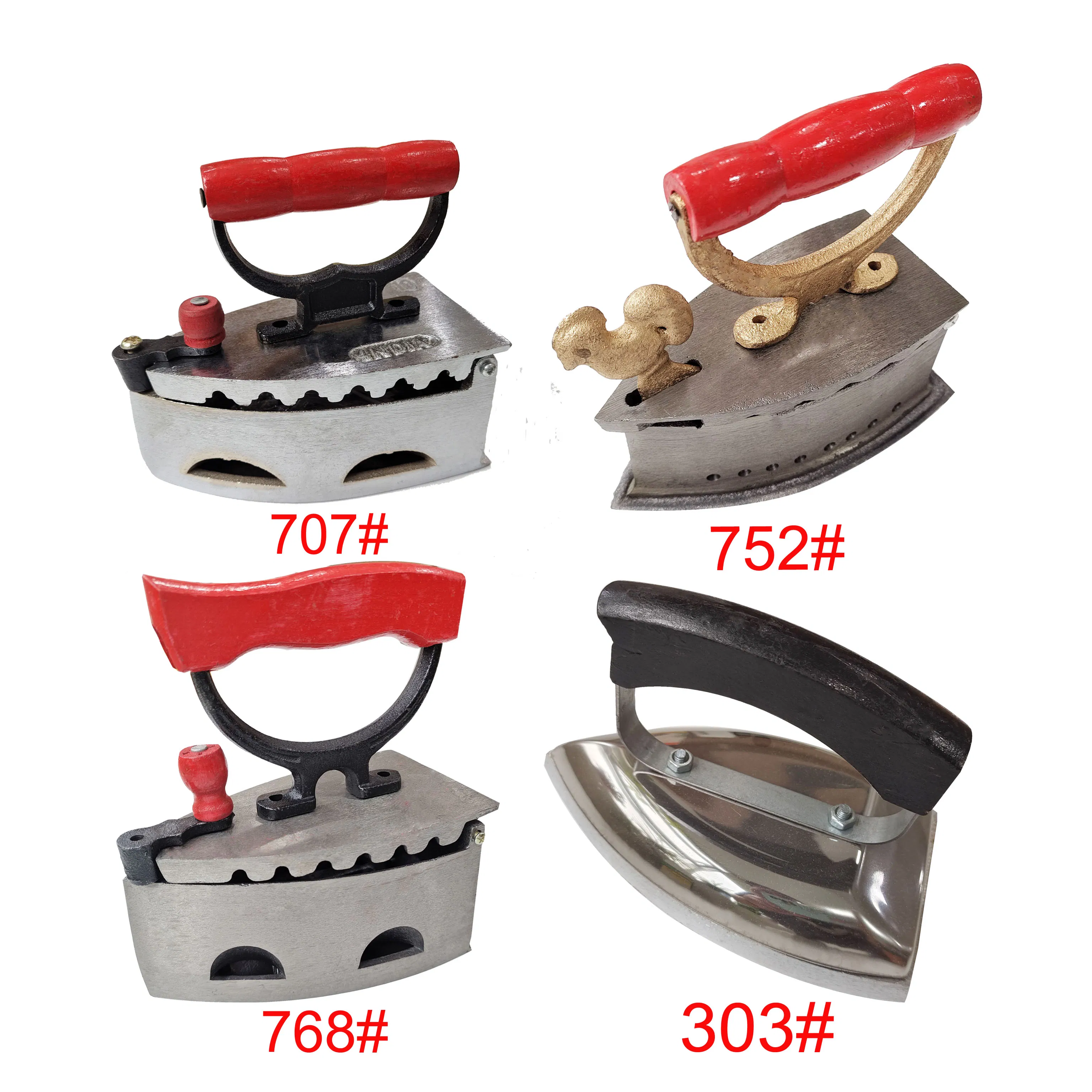 Full Polished 752# 753# Charcoal Iron for Timeless and Efficient Clothing Care