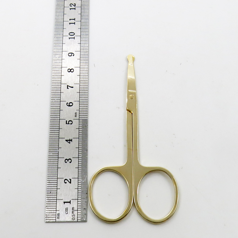 High Quality Beauty Scissor Stainless Steel Eyebrow Hair Facial Trimming Tweezers Scissors Tools for Manicure Care