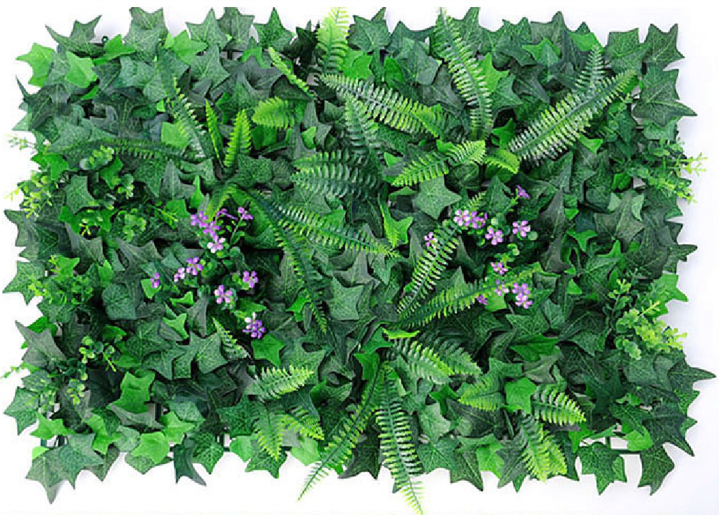 Забор садовый вертикальный искусственные растения декор стен