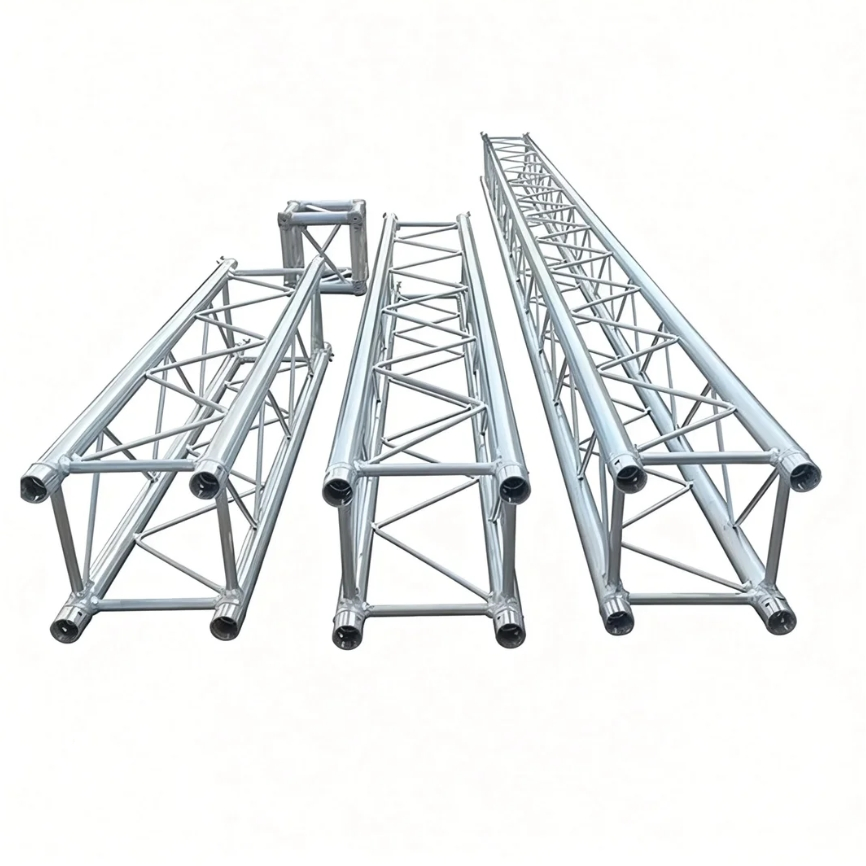 High-Contrast Outdoor LED Screen - Aluminum Truss Event Lighting System