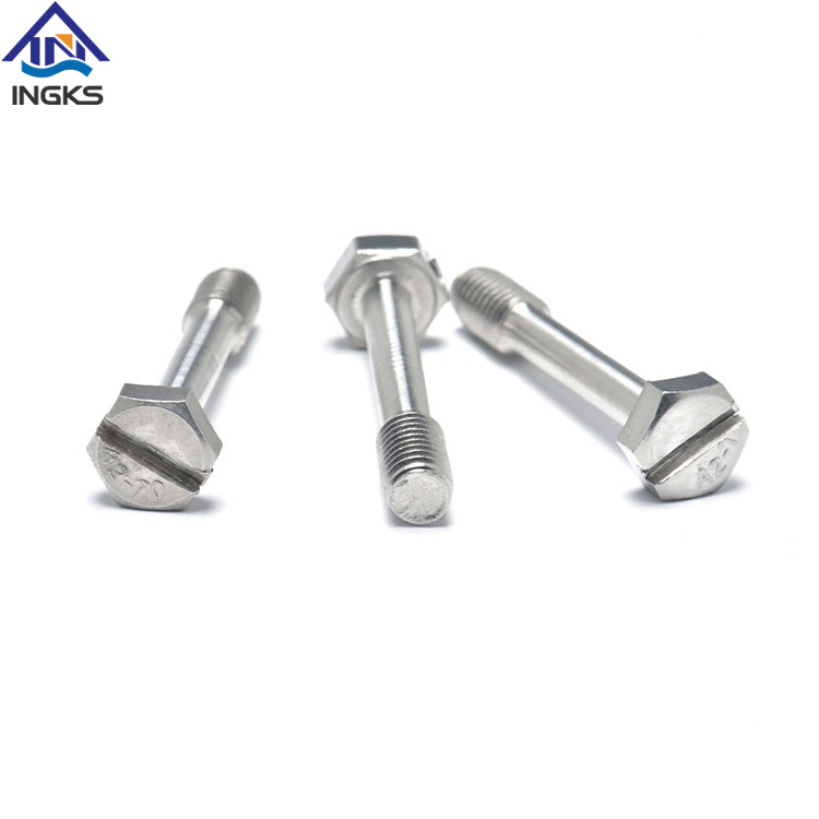 High Quality Hot Sale Hex Head Screw Stainless Steel 304 Slotted Captive Screw