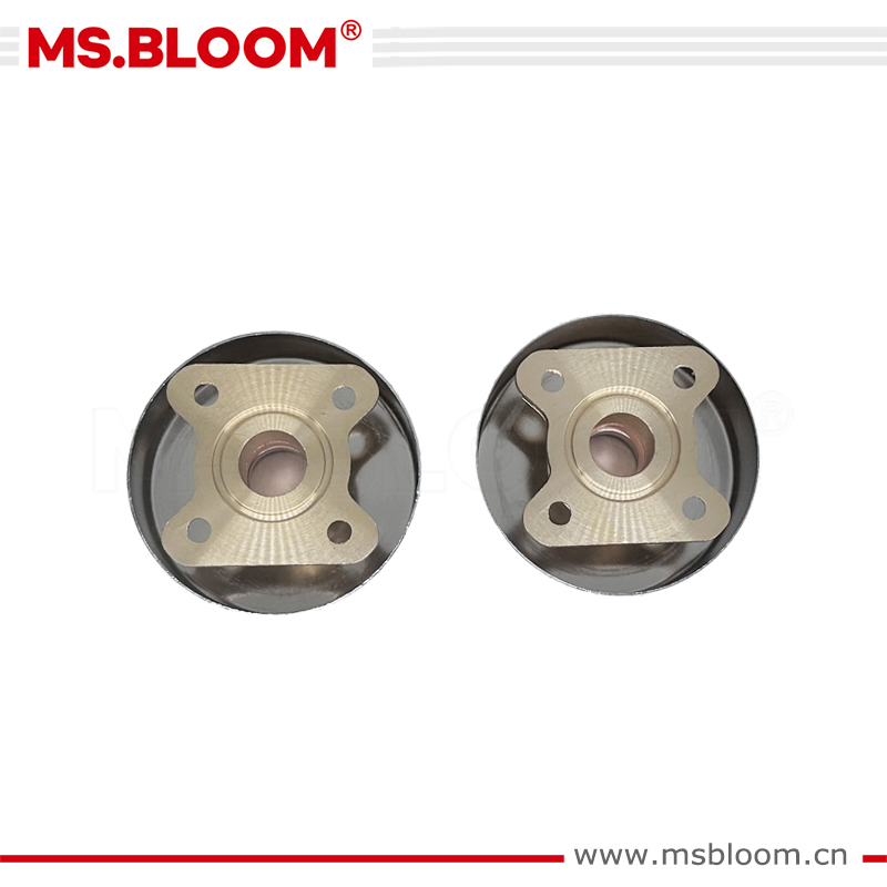 Brass Wall Brackets Shower Fixing Plate Concealed for Exposed Bar Valve 150mm