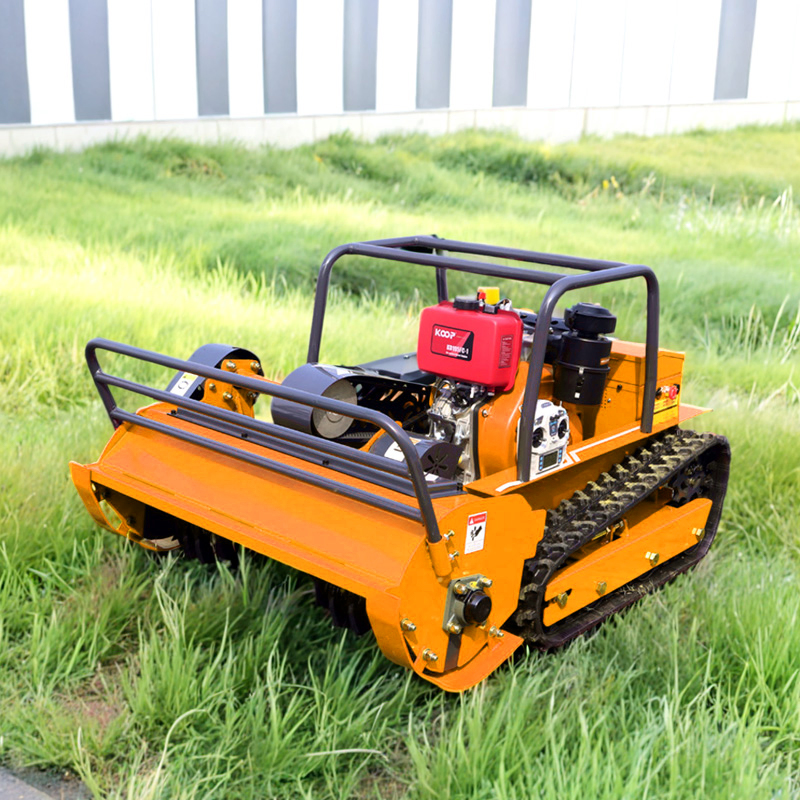 Робот-газонокосилка Crawler Mower с дистанционным управлением