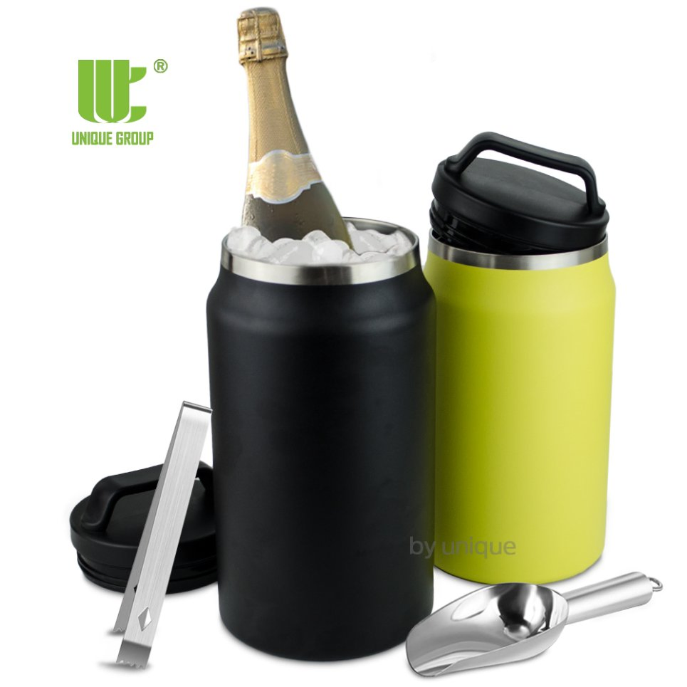 2.5L 5L Stainless Steel Mini Beer Freezer Bucket for Drink Storage Bin