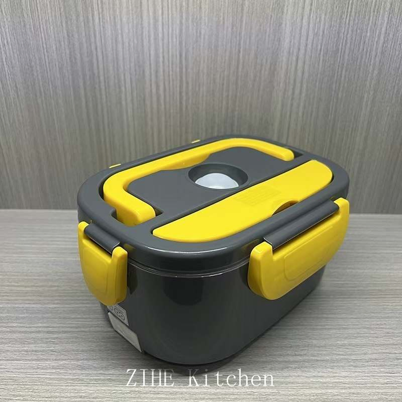 Stainless Steel Electric Lunch Box Portable Insulated Quick Bento Heated Plug-in Heated