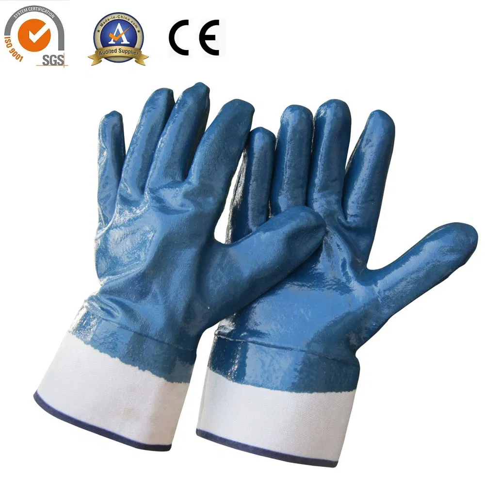 Insulated Coated Sandy Nitrile Low Temperature Winter Work Gloves