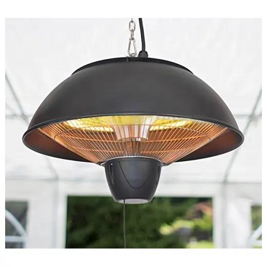 Stainless Steel Waterproof Ceiling Heater with LED and Remote Control for Bathroom