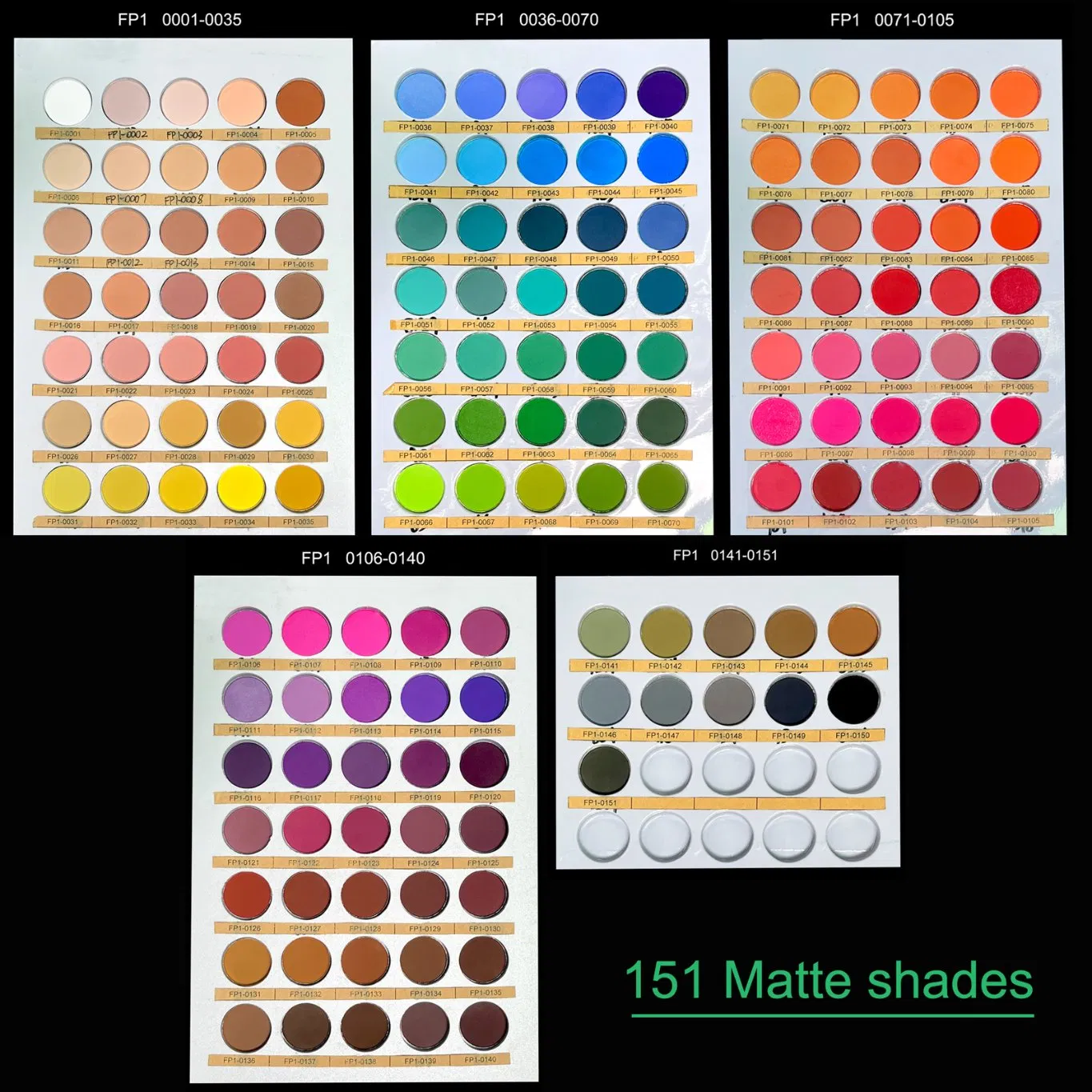 Single Pink Shimmer Eyeshadow Vegan Talc-Free Ustomizable Private Label Cosmetics
