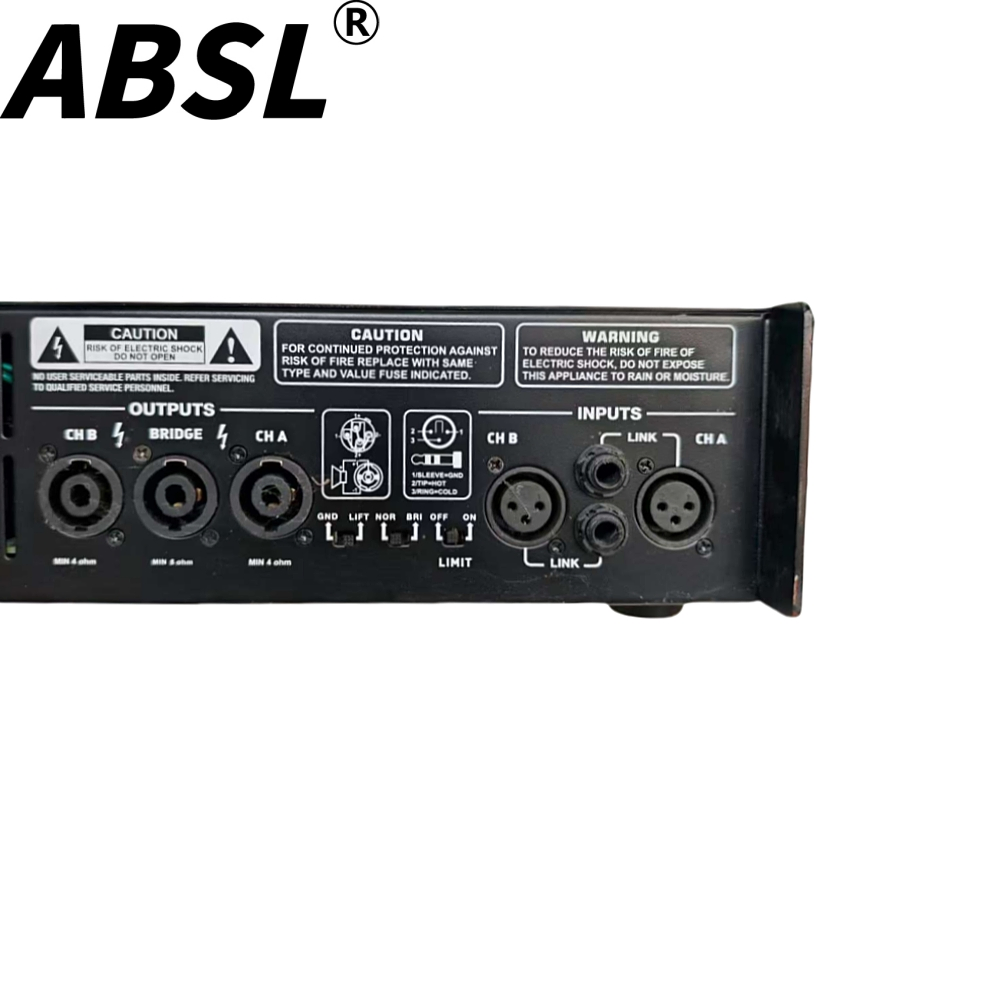 Профессиональный усилитель мощности XL1600 Class H 2x520W